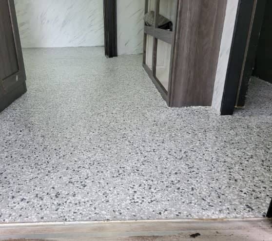 Gray Epoxy Flooring in Wimauma, FL