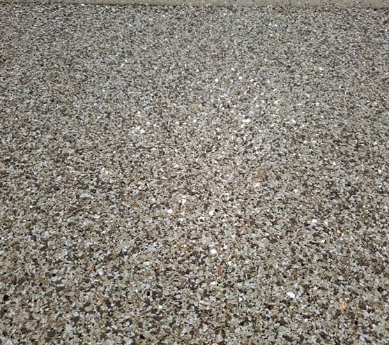 mica safari flake flooring in visalia, ca garage