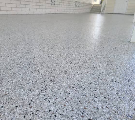 multi-colored epoxy flakes in zephyrhills, fl