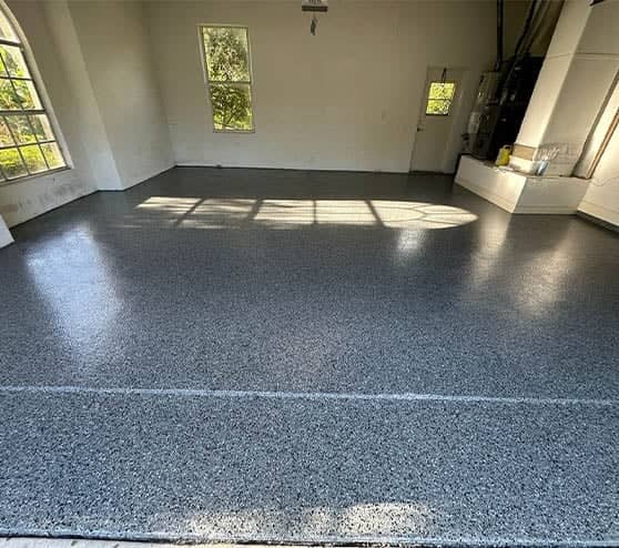 nightfall flake homeowner garage epoxy flooring
