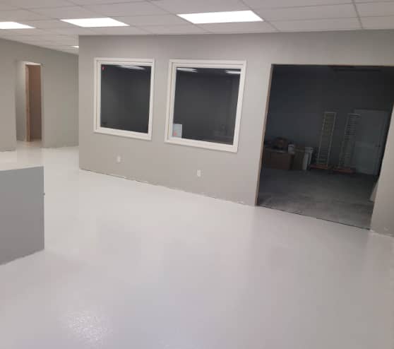 warehouse epoxy flooring in Wimauma, FL