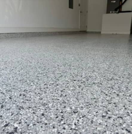 Epoxy Flake Flooring for Homeowner in Wesley Chapel, FL