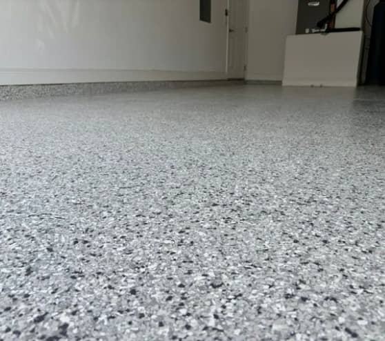Epoxy Flake Flooring for Homeowner in Wesley Chapel, FL