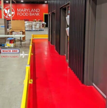 solid epoxy flooring in Baltimore, Maryland