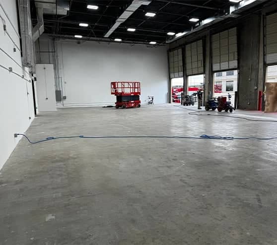 interior view of commercial property