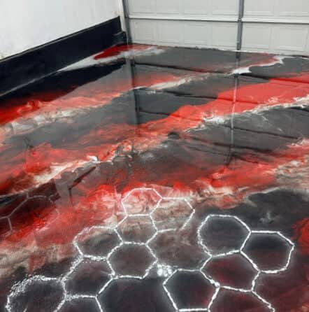 after epoxy project in San Antonio, TX