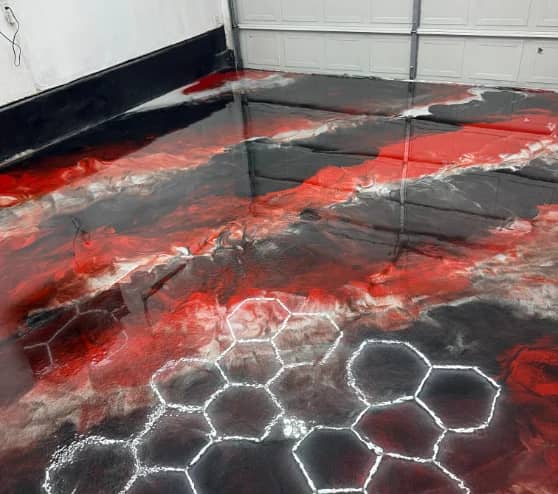 after epoxy project in San Antonio, TX
