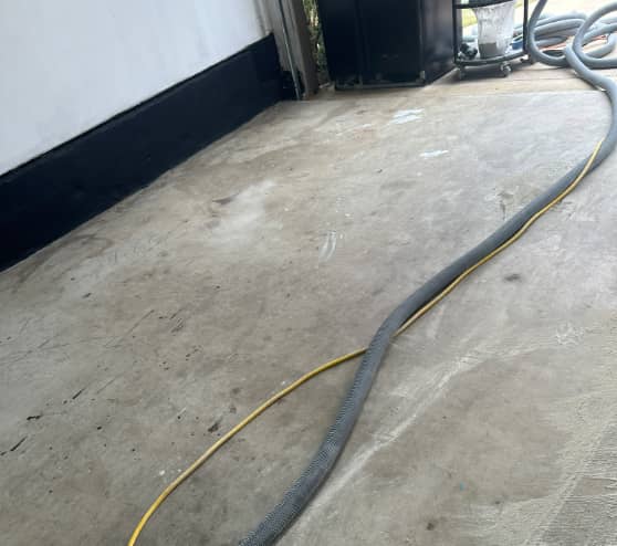 before epoxy project in San Antonio, TX