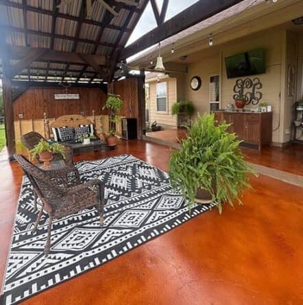 residential patio for chanda carter