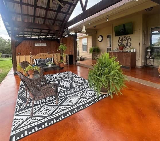 residential patio for chanda carter