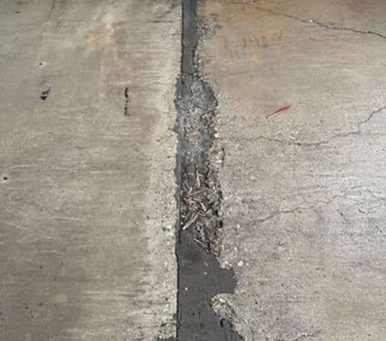 oncrete repair project in San Antonio, TX