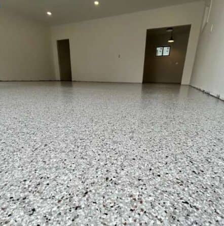 epoxy flake flooring in boerne, tx