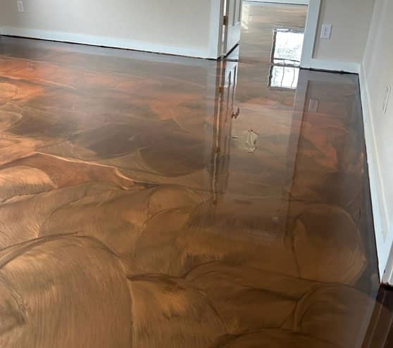 epoxy flake flooring in Comfort, TX