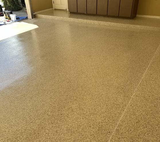 garage epoxy flooring in San Antonio, TX