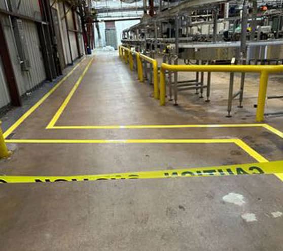 industrial epoxy floor in San Antonio, TX