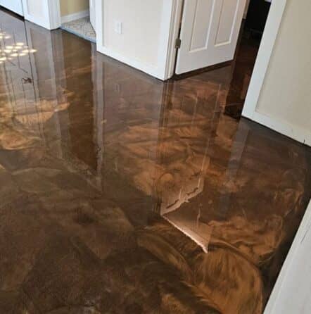 residential epoxy flooring in Comfort, TX