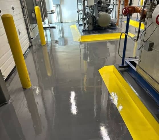 solid epoxy flooring in San Antonio, TX