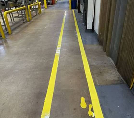 solid epoxy flooring project in San Antonio, TX