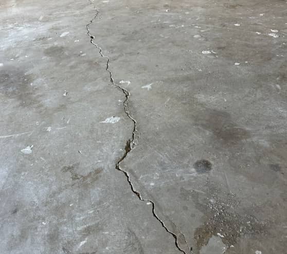 before concrete repair in Irmo, SC