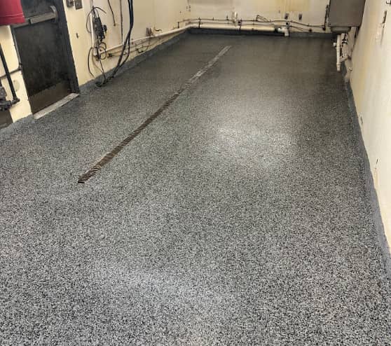 epoxy floor in Blythewood