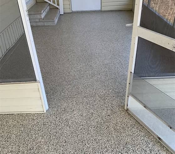 epoxy flooring for homeowner for patio