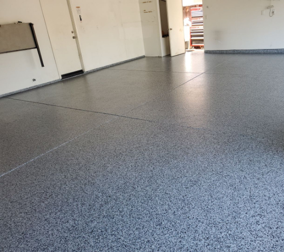 epoxy flake flooring in Clovis, FL