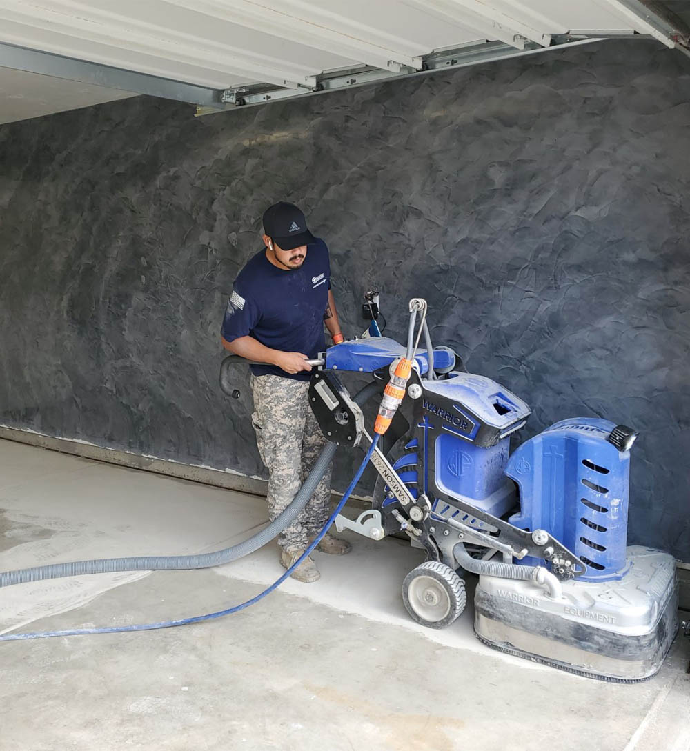 a mach one employee working on a project in sanger, ca