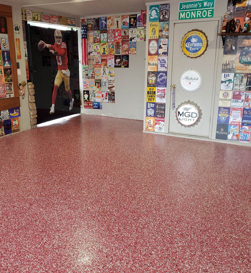 garage epoxy flooring in fresno, ca