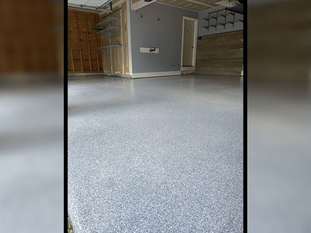 after graniflex floor application