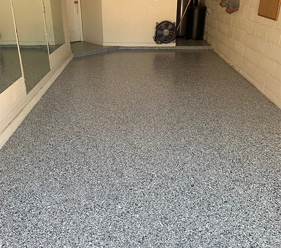 garage floor repair with epoxy flooring