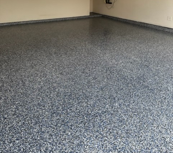 new garage floor epoxy coating in aubrey, tx