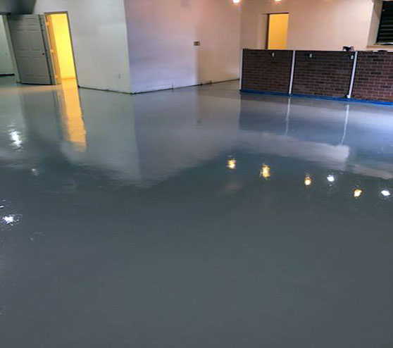 epoxy flooring installation for tampa home