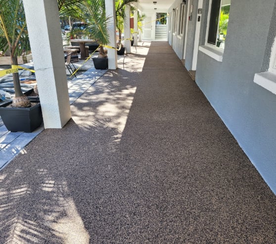 Image showcasing Studio Apartment Transformation | Luxury Epoxy Floor Before ... - YouTube