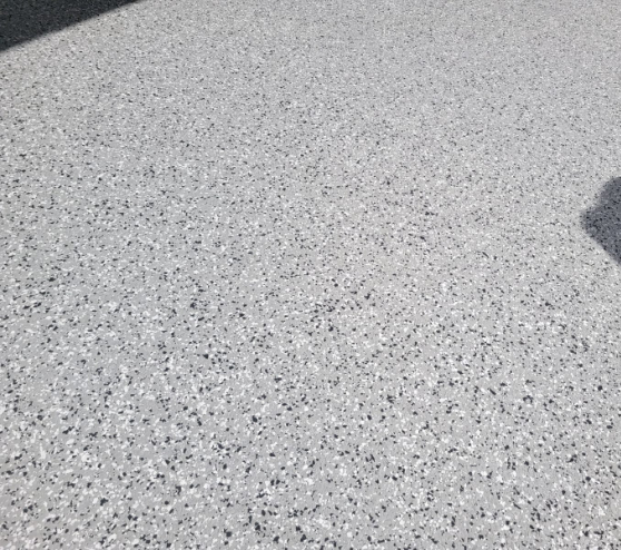 gray epoxy flooring in Tampa, FL