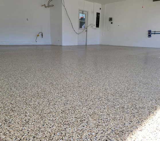 epoxy flake flooring in Land O'Lakes, FL