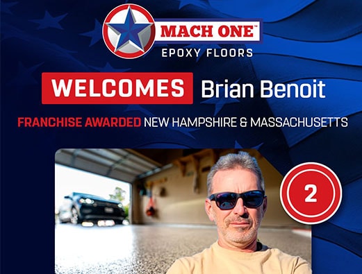mach one welcome brian benoit franchise award